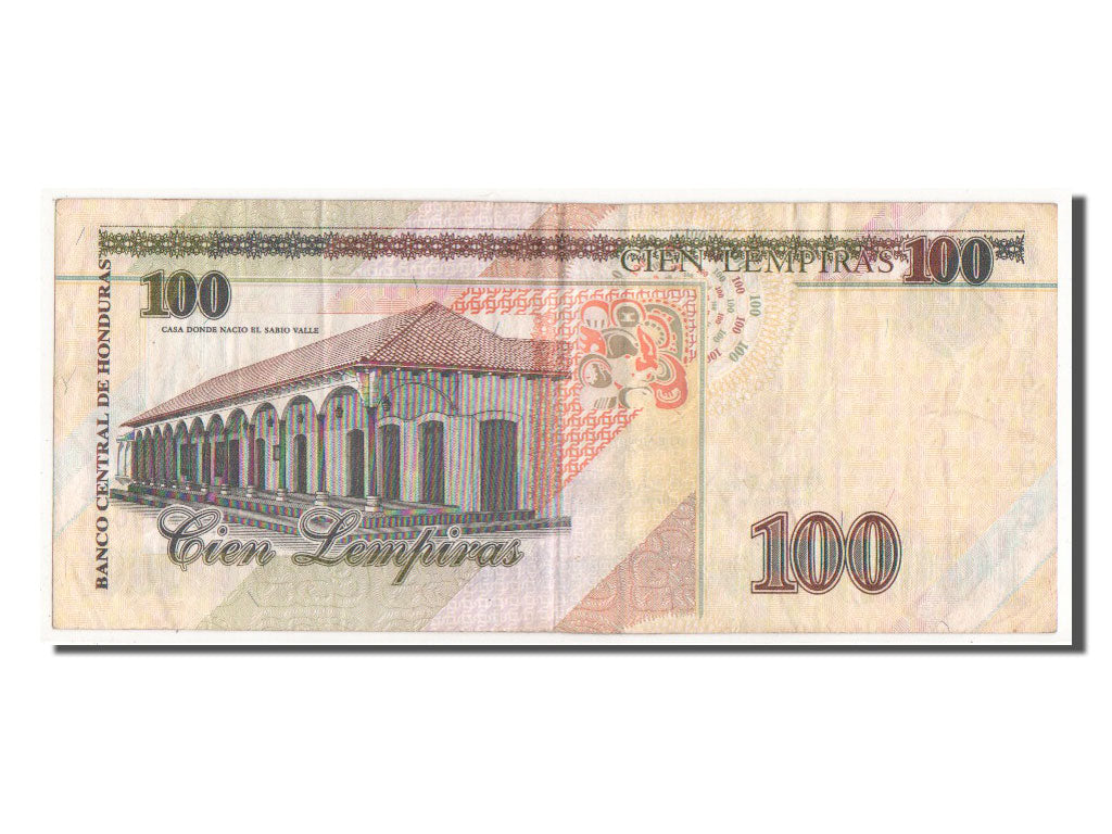Honduras, 100 Lempiras, 2004, KM #77g, EF(40-45), BA0609902