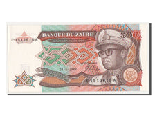 Banknote, Zaire, 500 Zaïres, 1989, UNC(64)