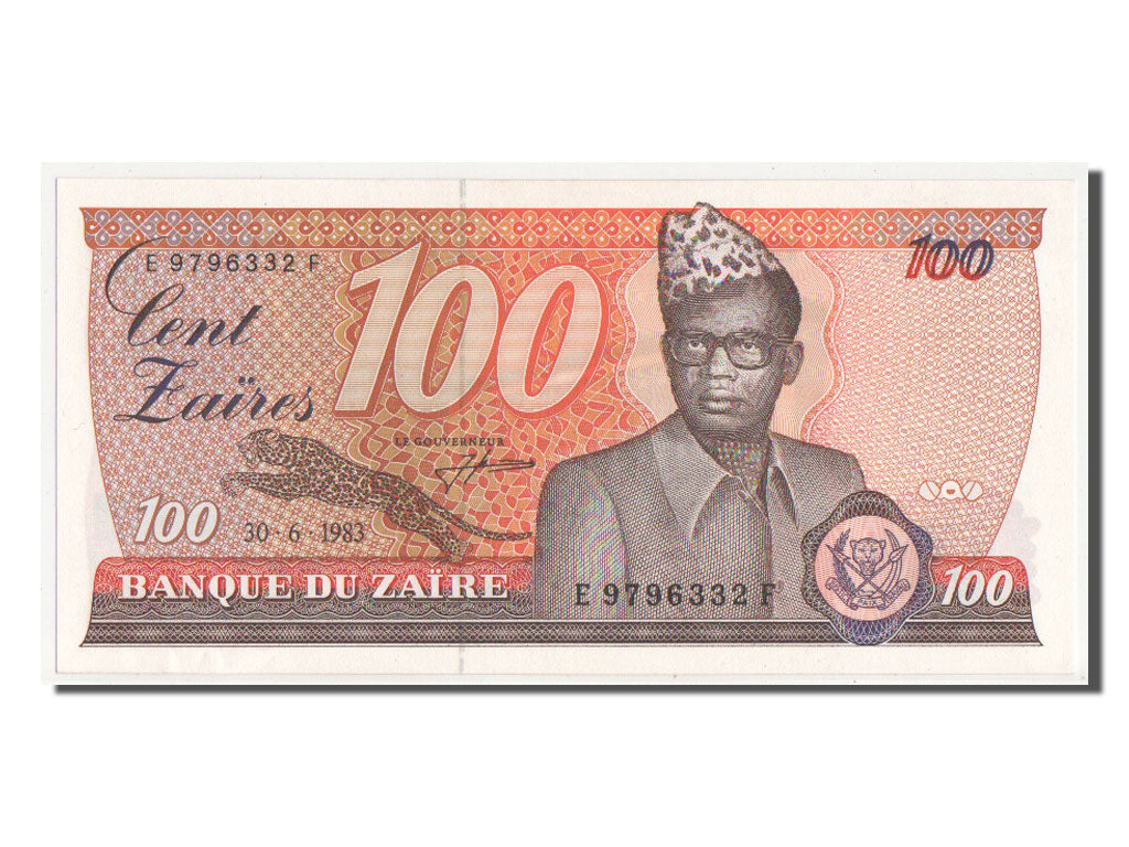 Banknote, Zaire, 100 Zaïres, 1983, UNC(64)