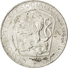 Moneta, Cecoslovacchia, 25 Korun, 1965, SPL-, Argento, KM:59