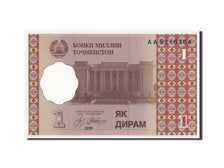 Billete, 1 Diram, 1999, Tayikistán, SC+