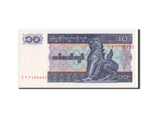 Myanmar, 10 Kyats, KM #71a, UNC(64), CT7109447
