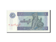 Banknote, Myanmar, 1 Kyat, UNC(64)