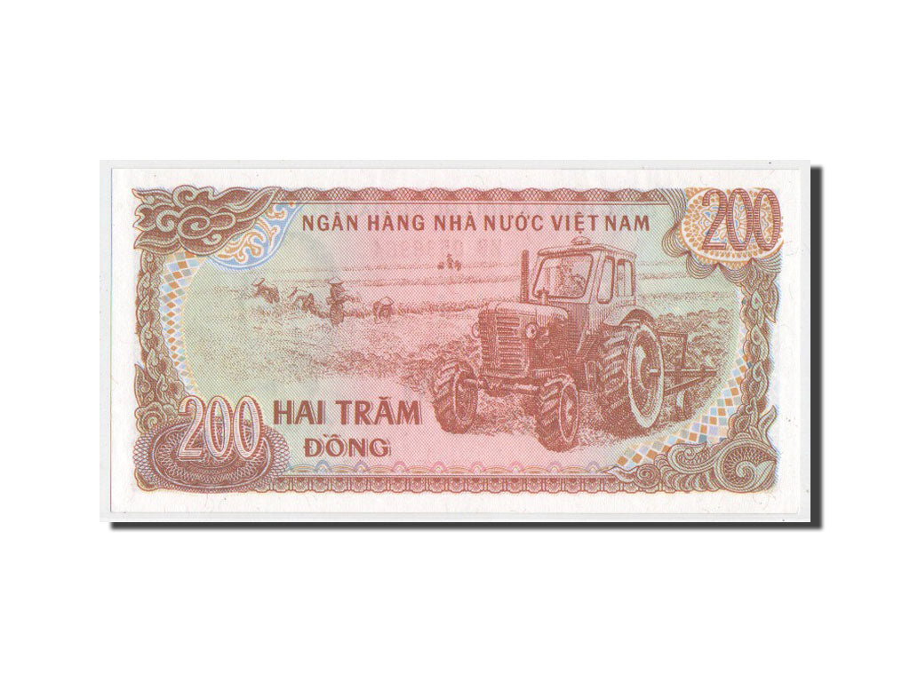 Billete, 200 Dông, 1987, Vietnam, SC+