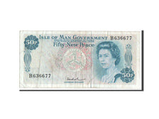 Ile de Man, 50 New Pence type 1972 ND, Pick 28c