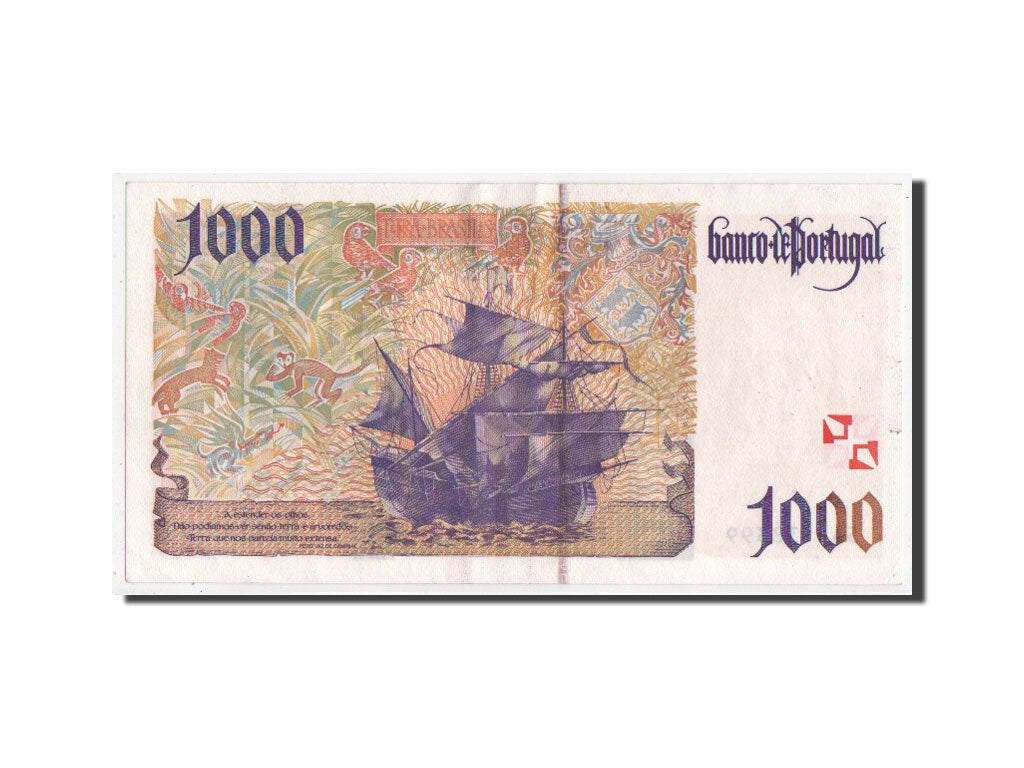 Banknote, Portugal, 1000 Escudos, 1996, EF(40-45)
