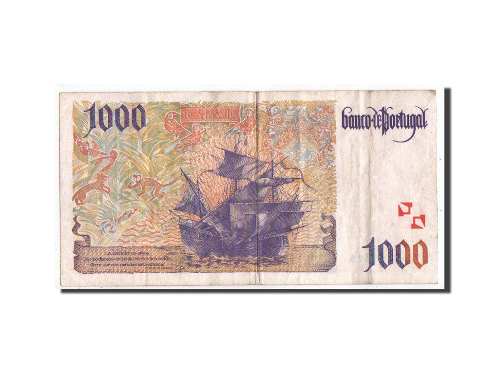 Portugal, 1000 Escudos, 1996, KM #188a, VF(20-25), 2A0491316