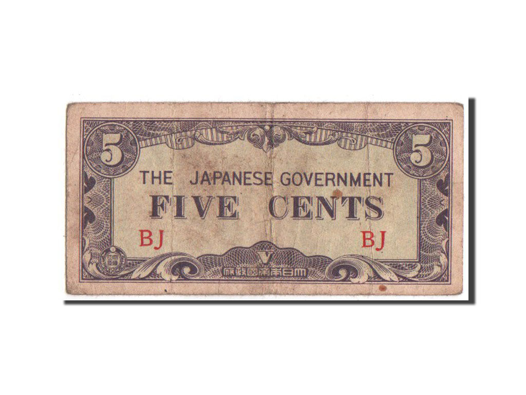 Malaya, 5 Cents, KM #M2a, VF(20-25), BJ