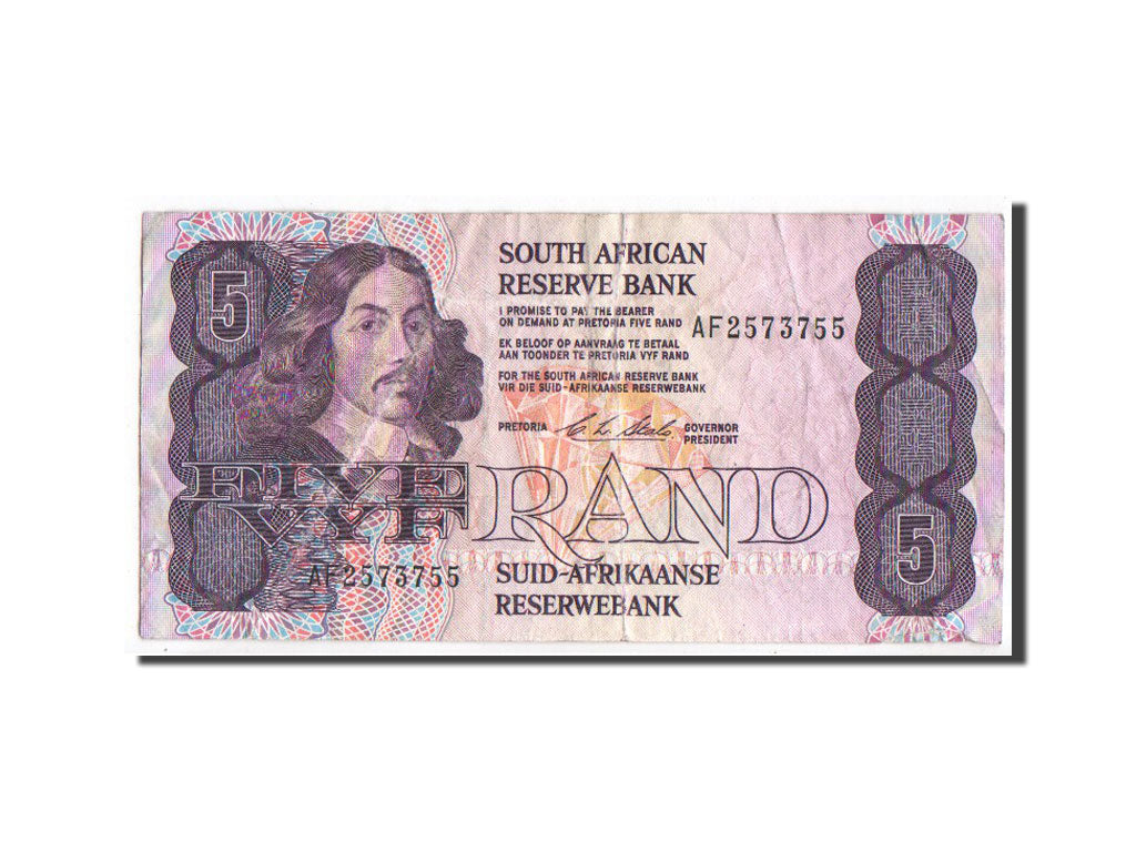 South Africa, 5 Rand, KM #119e, VF(20-25), AF2573755