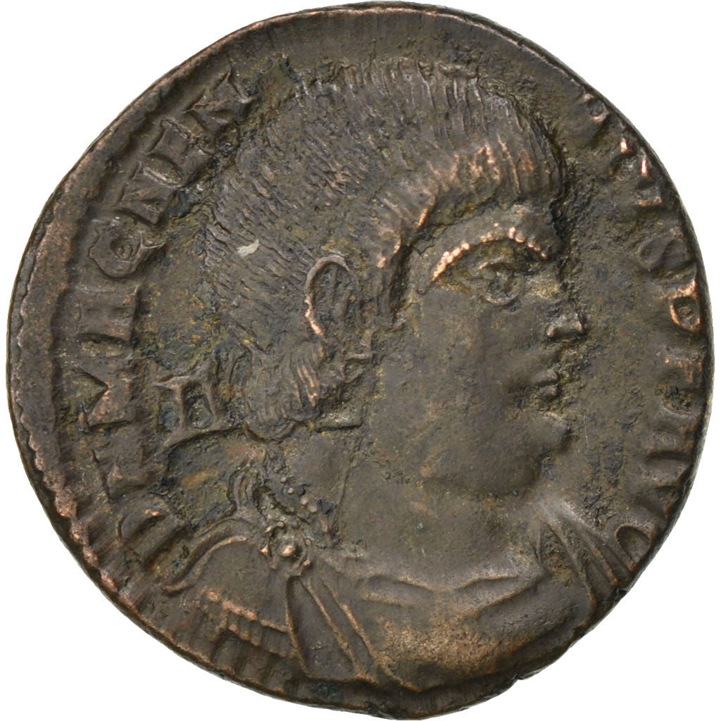 Moneta, Magnentius, Centenionalis, Lyons, BB, Bronzo, RIC:130