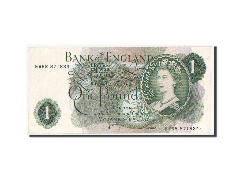 Banknote, Great Britain, 1 Pound, EF(40-45)