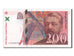 Geldschein, Frankreich, 200 Francs, 200 F 1995-1999 ''Eiffel'', 1999, VZ+
