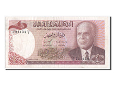 Geldschein, Tunesien, 1 Dinar, 1980, S