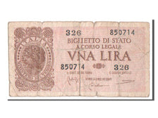 Italie, 1 Lira type 1944, Pick 29b