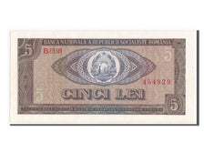 Romania, 5 Lei, 1966, KM #93a, UNC(64), B0169454929