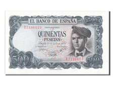 Biljet, Spanje, 500 Pesetas, 1971, SPL+