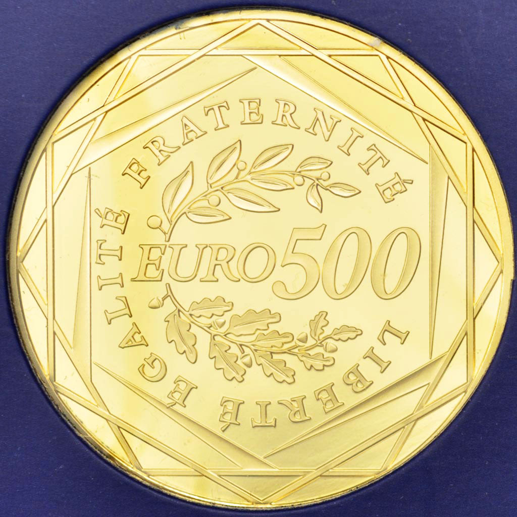 FRANCE, 500 Euro, KM #1642, MS(65-70), Gold, 31, Gadoury #11, 12.00