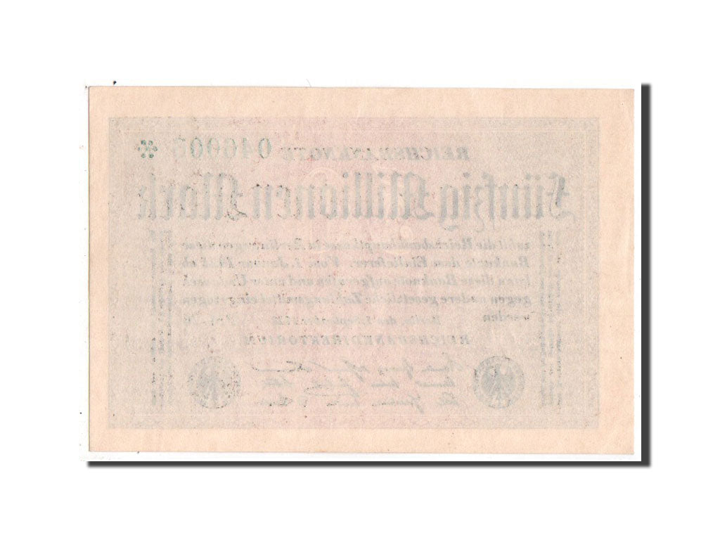 Banknote, Germany, 50 Millionen Mark, 1923, AU(55-58)