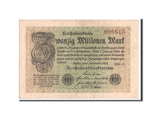 Billete, 20 Millionen Mark, 1923, Alemania, MBC+