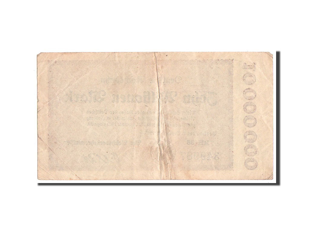 Banknote, Germany, 10 Millionen Mark, 1923, VF(20-25)