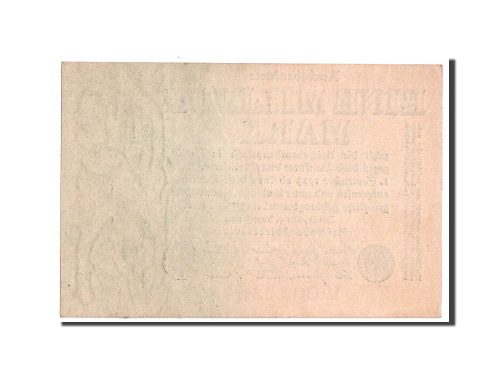 Billete, 1 Million Mark, 1923, Alemania, EBC+