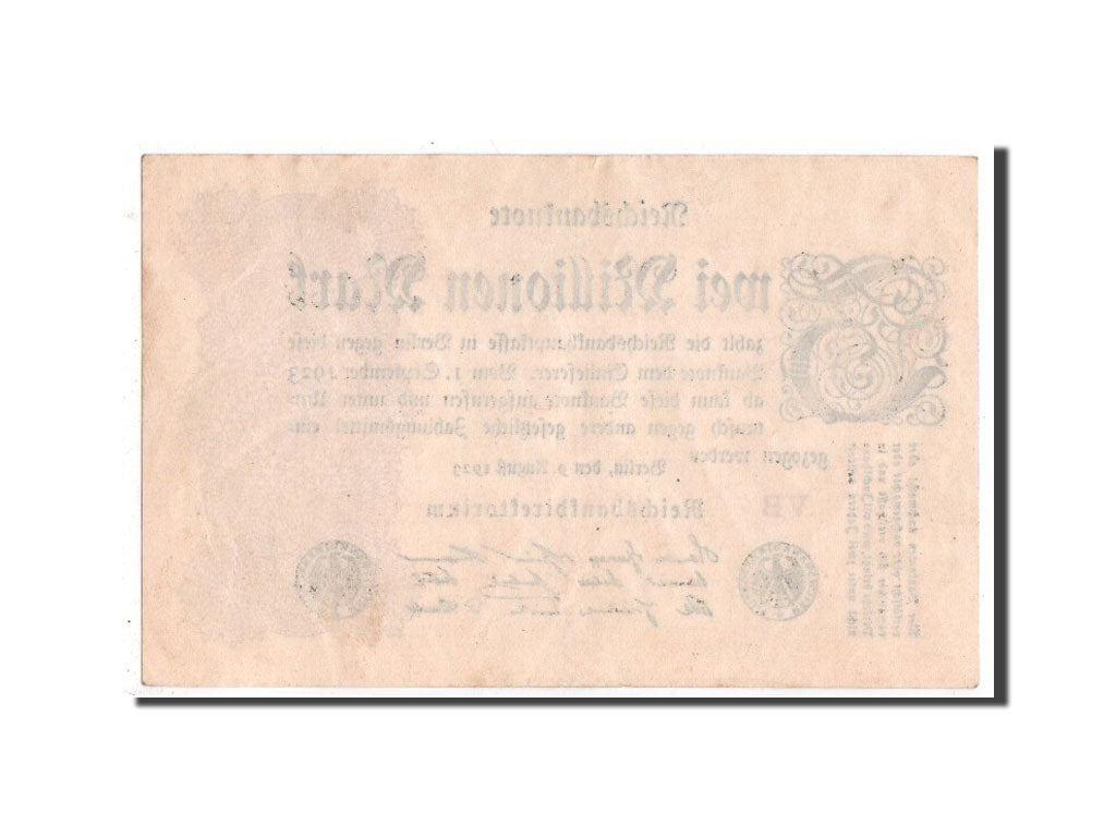 Banknote, Germany, 2 Millionen Mark, 1923, AU(55-58)