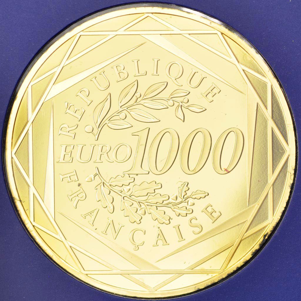 Francia, 1000 Euro, 2011, FDC, Oro, Gadoury:18, KM:1725