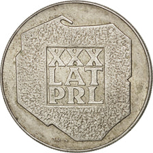 POLAND, 200 Zlotych, 1974, Warsaw, KM #72, AU(55-58), Silver, 31, 14.43