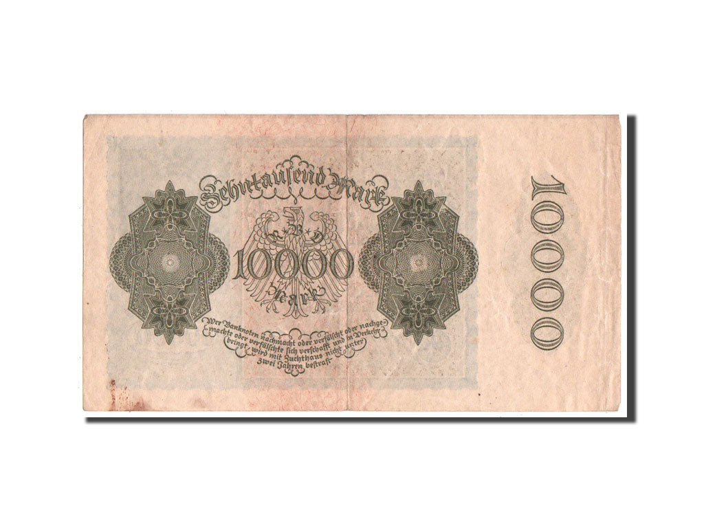 Banknote, Germany, 10,000 Mark, 1922, VF(20-25)