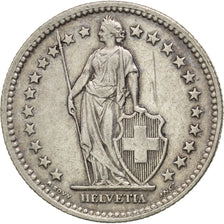 SWITZERLAND, 2 Francs, 1941, Bern, KM #21, EF(40-45), Silver, 27.4, 10.01