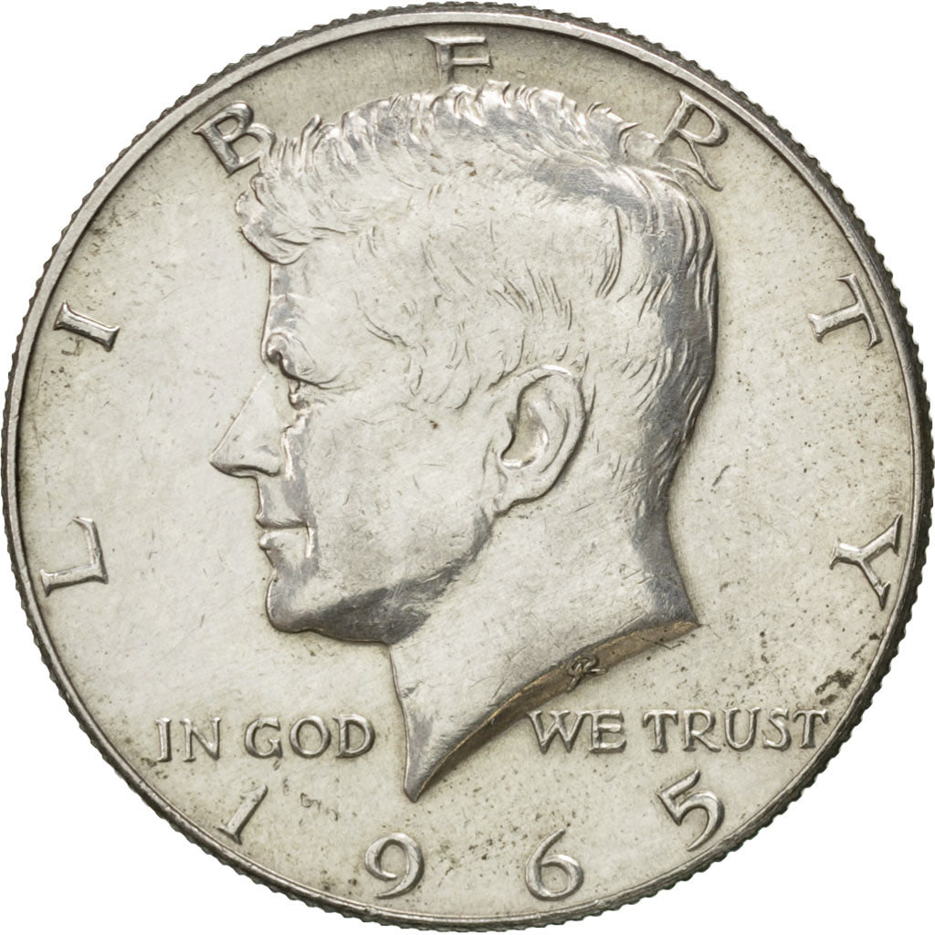 Stati Uniti, Kennedy Half Dollar, Half Dollar, 1965, U.S. Mint, Philadelphia,...