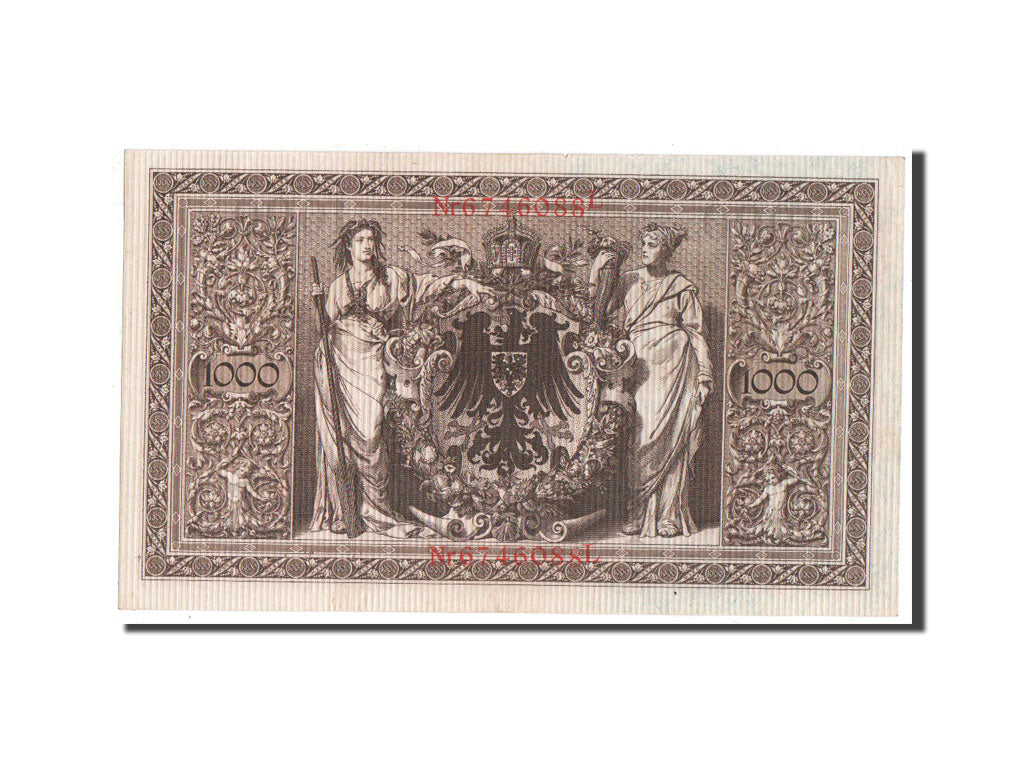 Banknote, Germany, 1000 Mark, 1910, AU(55-58)