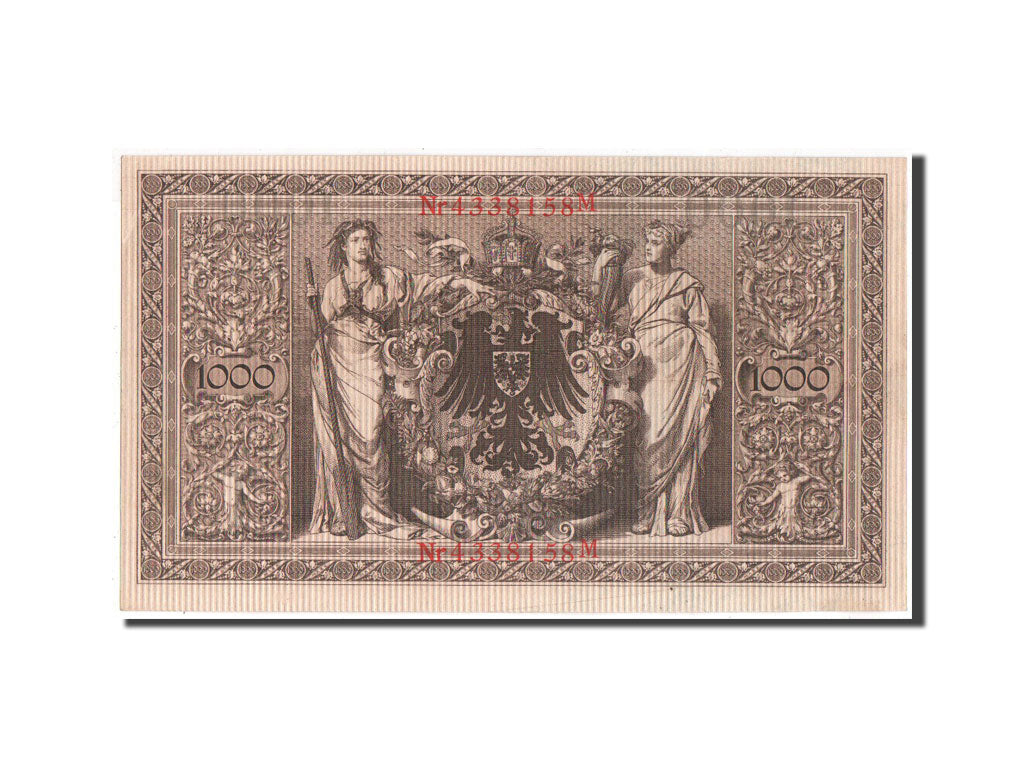 Banknote, Germany, 1000 Mark, 1910, AU(55-58)
