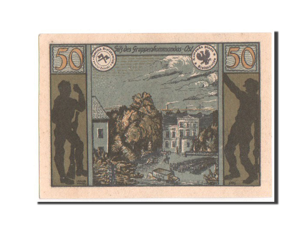 Banknote, Germany, Polnisch Oberschlesien, 50 Pfennig, 1921, UNC(65-70)