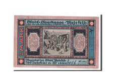 Billete, Alemania, Bielefeld, 2 Mark, 1921, SC, Mehl:103.6a