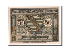 Banknote, Germany, Auerbach Amtshauptmannschaft, 50 Pfennig, 1921, UNC(63)