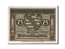 Banknote, Germany, Auerbach Amtshauptmannschaft, 75 Pfennig, 1921, UNC(63)