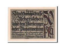 Banknote, Germany, Aschersleben, 50 Pfennig, 1921, UNC(65-70), Mehl:50.3