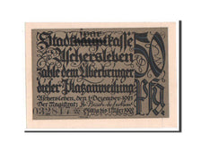 Banknote, Germany, Aschersleben, 50 Pfennig, 1921, UNC(64), Mehl:50.7