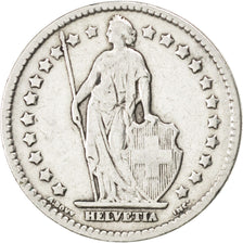 Moneta, Svizzera, Franc, 1908, Bern, MB, Argento, KM:24
