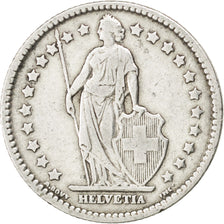 Moneta, Svizzera, Franc, 1909, Bern, MB+, Argento, KM:24