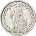 Moneta, Svizzera, Franc, 1909, Bern, MB+, Argento, KM:24