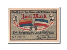 Banconote, Germania, Schleswig-Holstein, 2 Mark, 1921, SPL, Mehl:40.1a