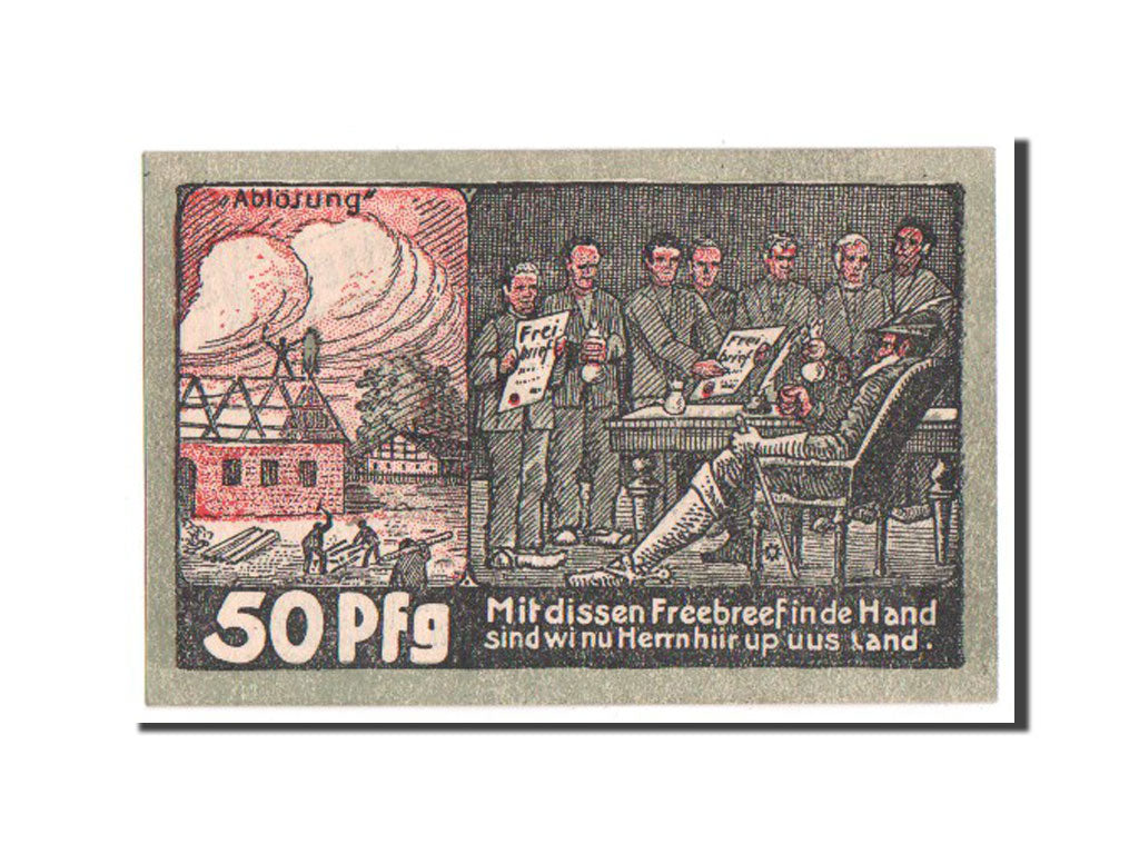 Germany, Hannover, 50 Pfennig, 1921, AU(55-58), 22460, Mehl #38.1b