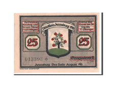 Banknote, Germany, Annaburg Stadt, 25 Pfennig, 1921, 1921-08-01, UNC(64)