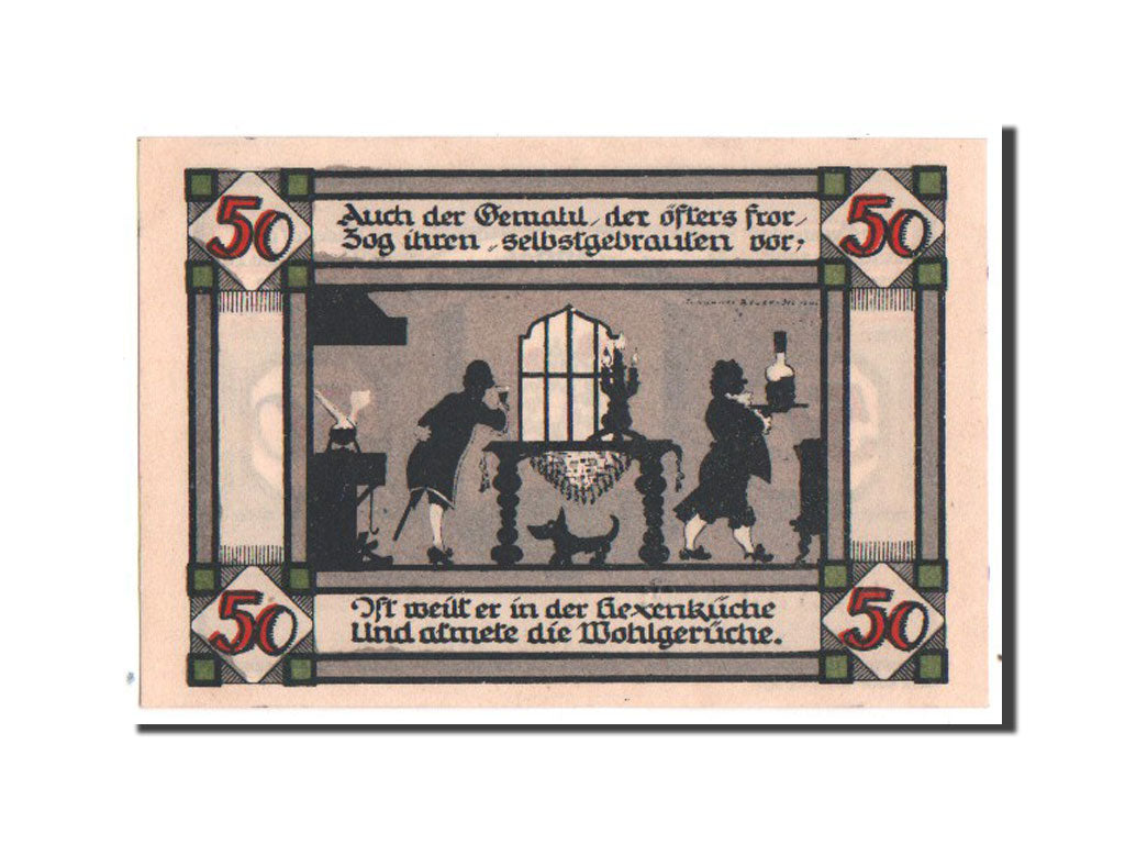Banknote, Germany, Annaburg Stadt, 50 Pfennig, 1921, 1921-08-01, UNC(64)