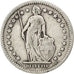 Coin, Switzerland, Franc, 1914, Bern, VF(20-25), Silver, KM:24