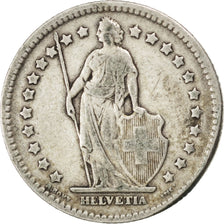 Münze, Schweiz, Franc, 1914, Bern, S+, Silber, KM:24