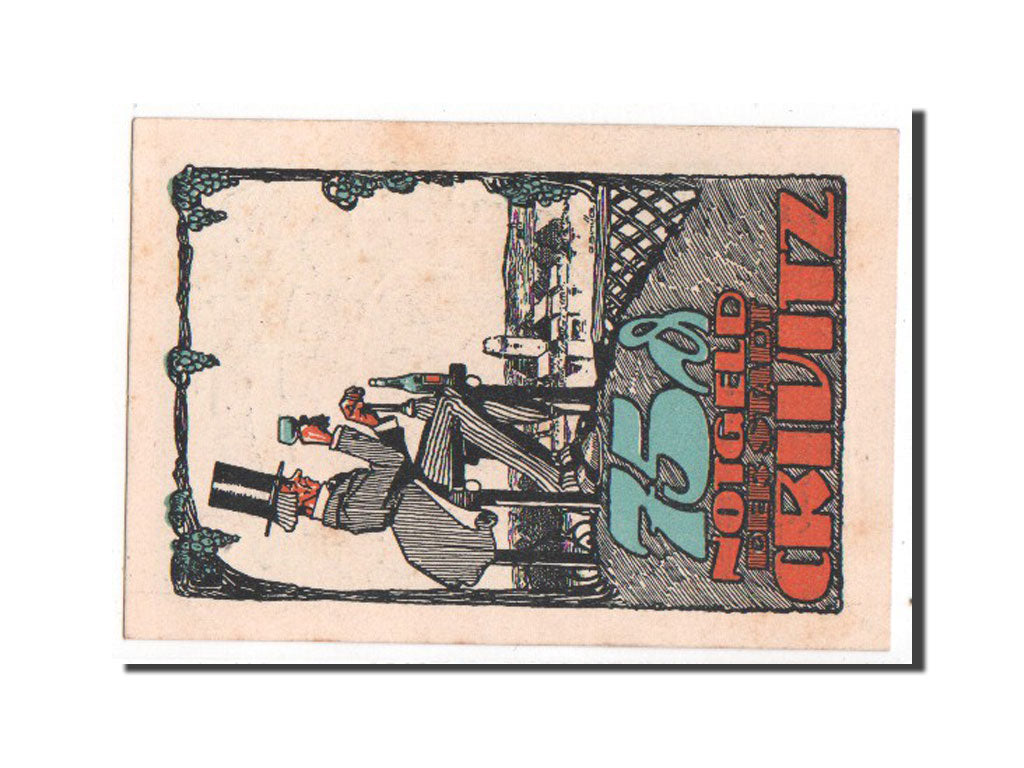 Banknote, Germany, Mecklenburg-Schwerin, 75 Pfennig, 1922, UNC(63), Mehl:247.1