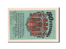Billet, Allemagne, Mecklenburg-Schwerin, 80 Pfennig, 1922, SPL, Mehl:247.1
